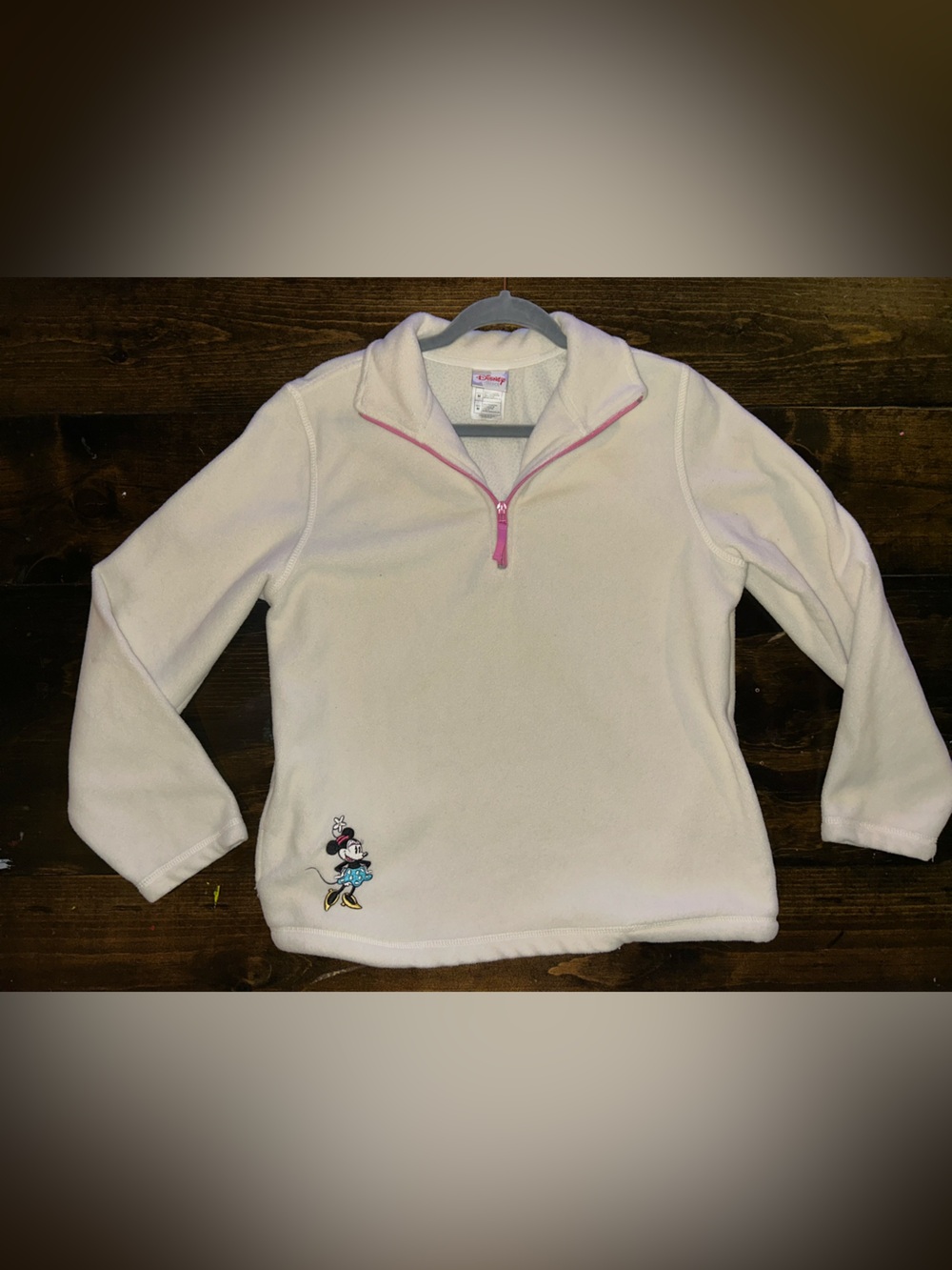 Disney Minnie Mouse quarter zip